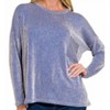 Women's Hazel Ribbed Long Sleeve Top - ZENANA - 2 of 2