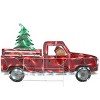 27" Prelit LED Santa Truck with Christmas Tree Multicolor Lights - National Tree Company - 4 of 4