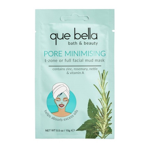 Download Que Bella Pore Minimizing Mud Face Mask 0 5oz Target PSD Mockup Templates