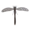 Rustic Metal Dragonfly Wall Decor Brown - Olivia & May - 2 of 4