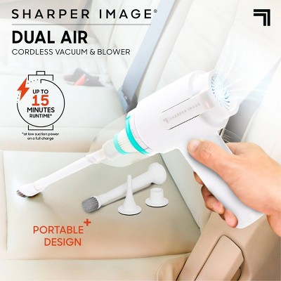 Sharper Image Cordless Handheld Vacuum and Blower, 4 of 19