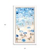 HomeRoots Aerial Beach Views White Framed Wall Art - 3 of 4
