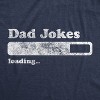 Mens Dad Jokes Loading T Shirt Funny Fathers Day Papa Novelty Graphic Tee - Crazy Dog Men's T Shirt - 2 of 4