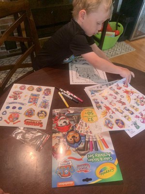 Paw Patrol Color and Sticker Activity Set