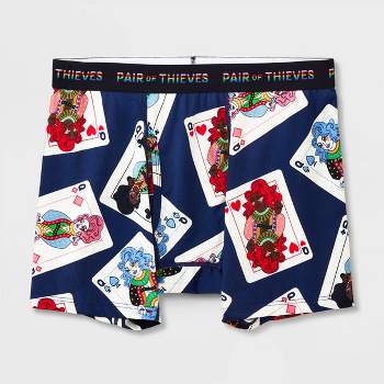 Boxer Briefs Men's Underwear, Pirate Treasure Map Trunks for Men  Multicolored at  Men's Clothing store