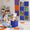 Sorbus 13 Inch Foldable Fabric Storage Cube Bin with Handles- for Organizing Home, Shelves, Nursery, Playroom, Closet and More - 2 of 4