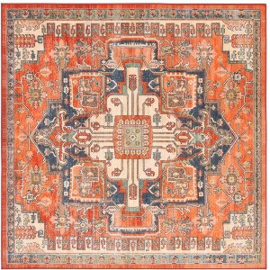 Journey JNY100 Power Loomed Machine Washable Skid-Resistant Rugs - Safavieh - 1 of 4