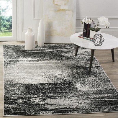 Adirondack Silver Multi 4' x 6' Hand-Knotted Easy Care Rug