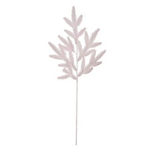 Transpac Artificial 29.53 in. White Christmas Pine Tree Spray - 1 of 2