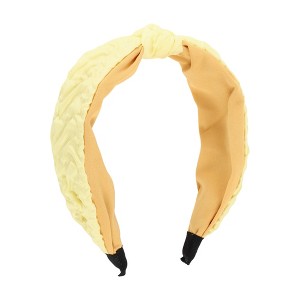 Unique Bargains Women's Fashion Elegant Bubble Pattern Wide Headband 1 Pc - 1 of 3