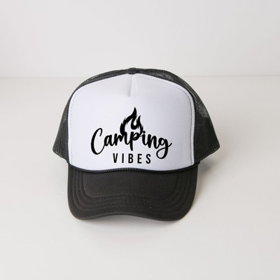 Simply Sage Market Camping Vibes Adult Foam Trucker Hat