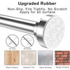 LunaLulinlk Shower Curtain Rod extendable(18-78Inch), Splice mounting design, Non-Slip, Never Rust, Tension Curtain Rod - 4 of 4