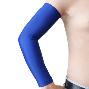 Unique Bargains Anti Slip Cooling Cover Outdoor Sport Skins Arm Sleeve Sun  Protector - 1 of 4