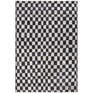 Nuloom Dominique Abstract Checkered Fringe Area Rug - 1 of 4