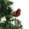 Golden Bell Collection 2.0 Inch Brown Bird W/ Feathers Ornament Tree Forest Tree Ornaments - 2 of 2