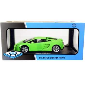 Lamborghini Gallardo LP560-4 Bright Green 1/24 Diecast Model Car by Optimum Diecast