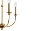 Hunter Fans 18" Southcrest Ceiling Light Luxe Gold Finish - 4 Bulb Mini Chandelier for Indoor Spaces - 3 of 4