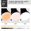 YUHAO 42 Inch Smart Integrated Dimmable LED Modern and Contemporary Ceiling Fan with Light,3 ABS Blades ,Works with Alexa and Google Assistant - 2 of 4