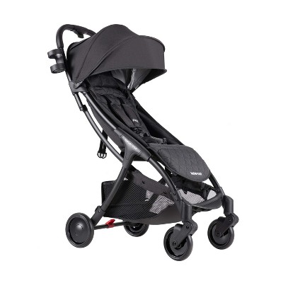 Beberoad R2 Ultra Compact Lightweight Travel Folding Baby Newborn Stroller with Waterproof Canopy and All Wheels Suspension