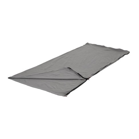 Stansport Rectangular Fleece Sleeping Bag Gray : Target