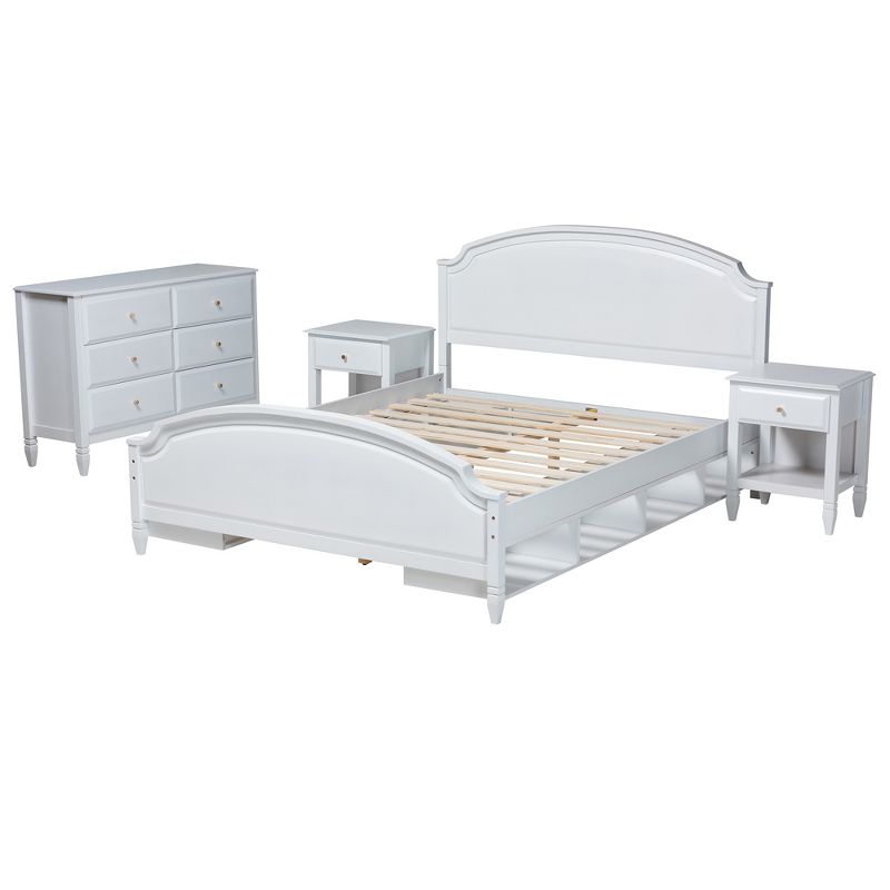 Baxton Studio Elise Classic and Transitional Wood Bedroom Set, 3 of 12