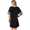 Disney Villains Womens' Ursula Maleficent Nightgown Pajama Shirt Dress Black - 2 of 4