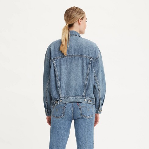 Levi's cropped trucker on sale jacket