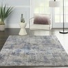 Nourison Royal Terrace Distressed Shapes Indoor Area Rug Ivory/Multi 5'3" x 7'3" - 2 of 4