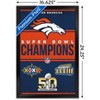 Trends International NFL Denver Broncos - Champions 23 Framed Wall Poster Prints - 3 of 4