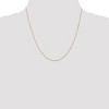 Black Bow Jewelry 0.5mm, 14k Yellow Gold, Curb Chain Necklace - 2 of 4