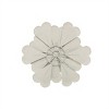 White Metal Layered Flower Wall Décor - Foreside Home & Garden - 2 of 4