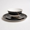 Ozarke Libra Black Marble Plate Set - Multicolor - 4 of 4