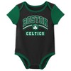 NBA Boston Celtics Boys' 3pk Bodysuit Set - 2 of 4