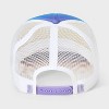 Girls' Ombre Sun Kissed Trucker Hat - art class™: Adjustable Snapback, Lightweight Woven Fabric - 2 of 3