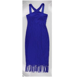 GUESS Womens Fringe Sheath Dress - 1 of 2