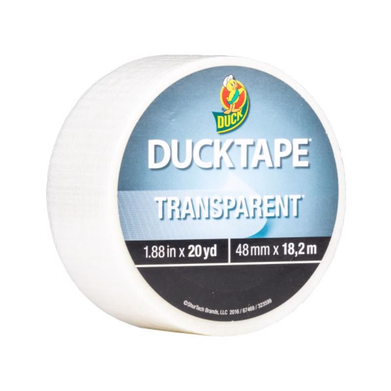 Duck 1.88 in. W X 20 yd L Clear Duct Tape, 1 of 2