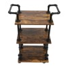 YIYIBYUS Industrial Bar Carts/Serving Carts/Kitchen Carts/on Wheels with Storage - 4 of 4