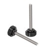 Unique Bargains Plastic Threaded Bolt Knurled Clamping Knob Thumb Screws 6 Pcs - 3 of 4