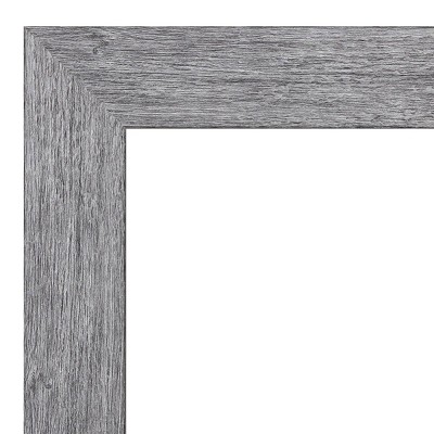 Bark Rustic Grey Full Length Over-the-Door Mirror