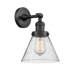 Cone - 1 Light Wall Sconce In Industrial Style-10.5 Inches Tall and 8 Inches Wide - 1 of 1