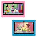 Buy 2: Contixo 7 inch V8 Bundle Value Pack, 1 Blue and 1 Pink Kids Tablets