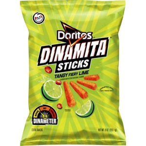 Doritos Dinamita Tangy Fiery Lime Tortilla Sticks - 9oz - 1 of 4