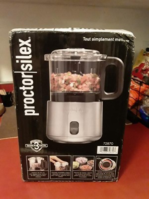 Proctor Silex 72870 Food Processor & Chopper Review - Consumer Reports