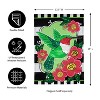 Evergreen Spring Hummingbird Garden Applique Flag 12.5 x 18 Inches Indoor Outdoor Decor - 2 of 4