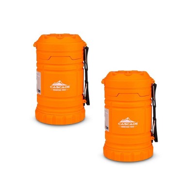 Cascade Mountain Tech Dual Function LED Lantern and Flashlight 2pk