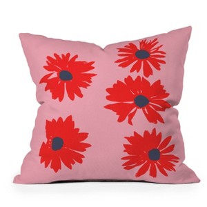 Deny Designs Garima Dhawan daisies 6 Indoor Throw Pillow - 1 of 4