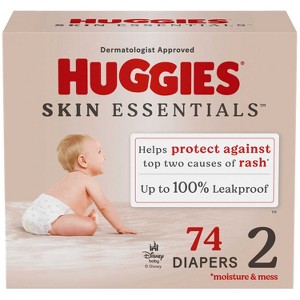 Huggies Skin Essentials Luxury Diapers – (Select Size and Count) - 1 of 4