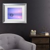 Trademark Fine Art - Bess Hamiti  Morning Flamingo Matted Framed Art - 2 of 4