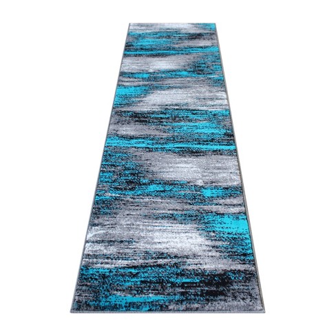 Cabin Style Area Rug Runner 2 Ft. 2 In. X 7 Ft. 2 In. Design # L-362