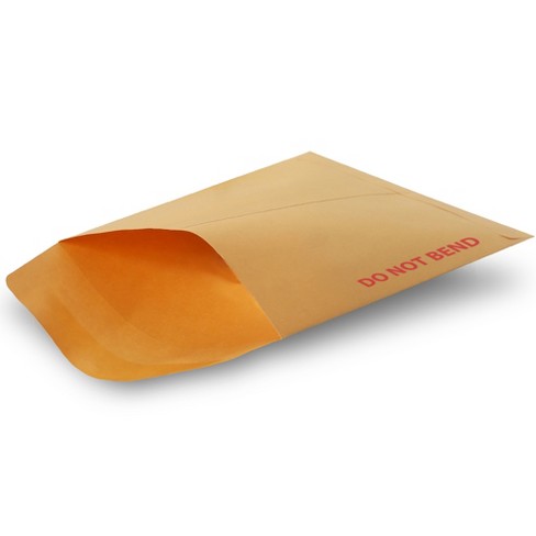 Fosmon #5 Kraft Gummed Envelopes Mailer "DO NOT BEND" 9.25" x 12" - image 1 of 2